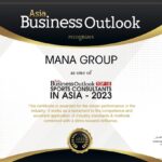 Mana Group named in Top 10 Most Promising Sports Consulting Companies from Asia